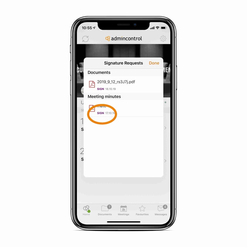Signing pop up_iphone