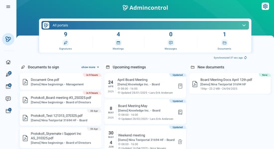 overview of dashboard