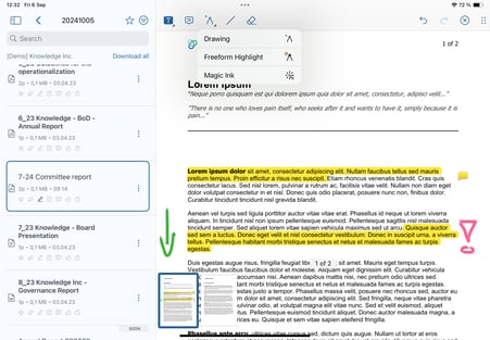 annotation drawing option