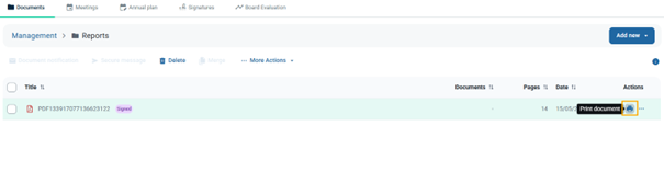 print document button enabled