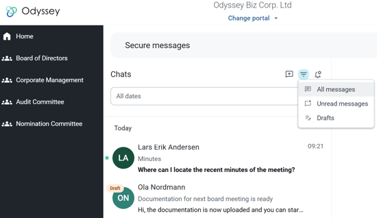 inbox filtering