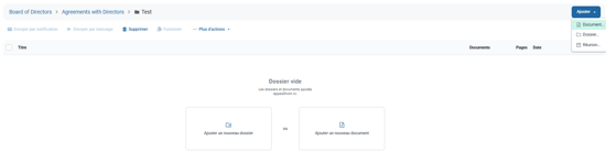 Naviguer vers le répertoire de téléchargement