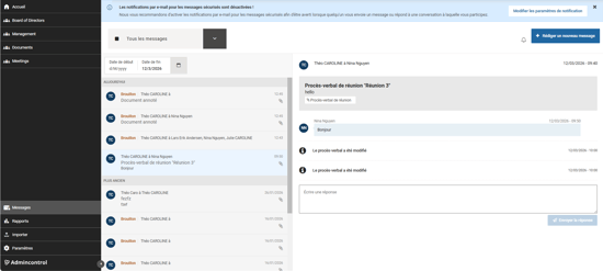 Accéder à votre boîte de réception
