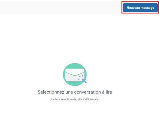 bouton nouveau message