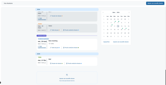 Finalisation du plan