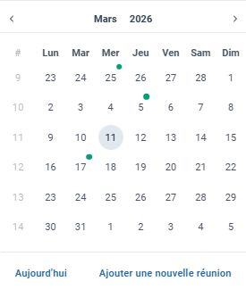 calendrier