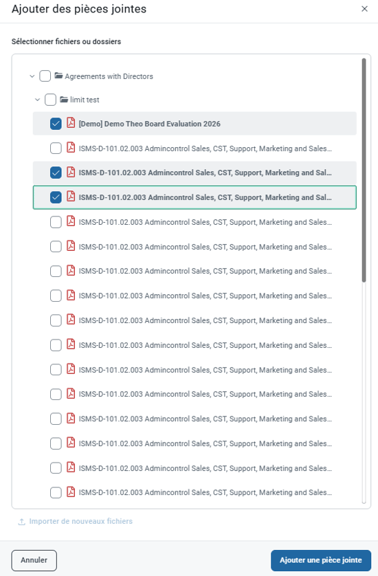 Ajouter des pièces jointes