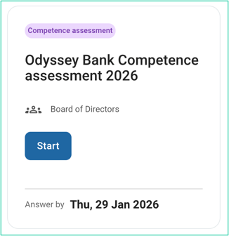 start survey user perspective
