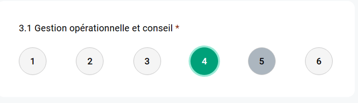 Mise à jour des réponses