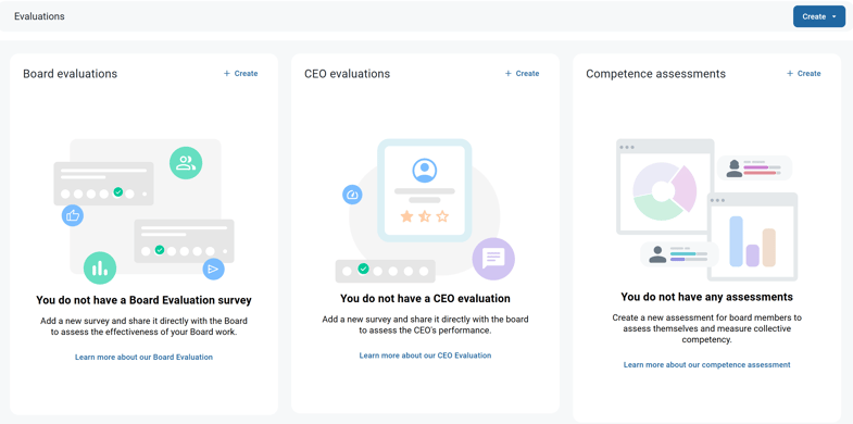 Evaluations create all available