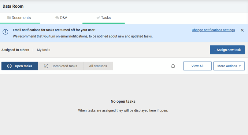 change notification settings