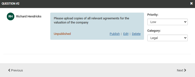 Gatekeepers can publish, edit, or delete the answer