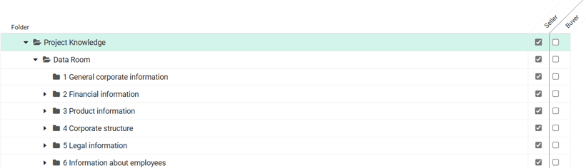 assigning folder access