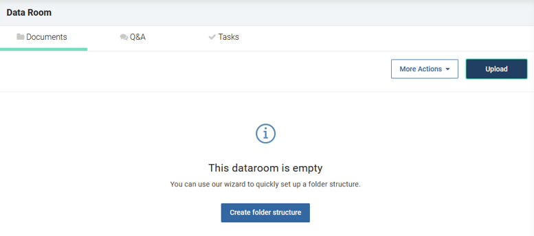 upload to an empty folder